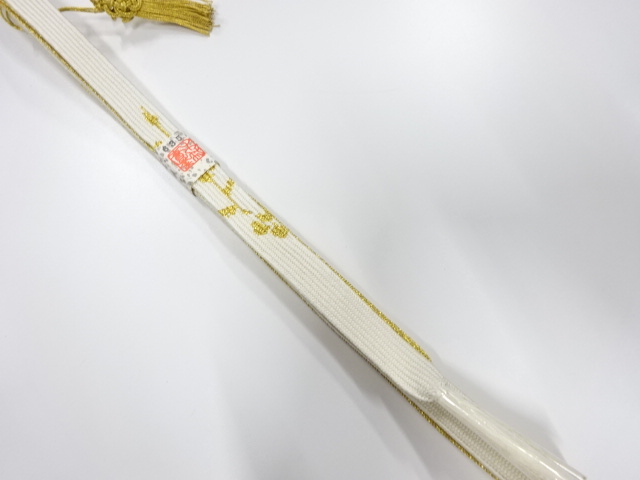 未使用品　正絹　手組帯締め